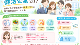 【お知らせ】協会けんぽ岡山支部の「健活企業宣言」を行いました!